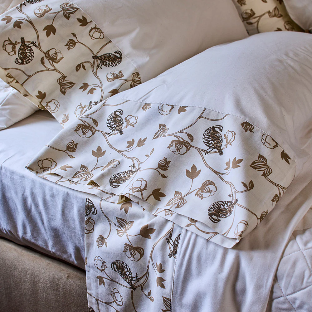 Cotton & Quail Single Flat Sheet - Image 3