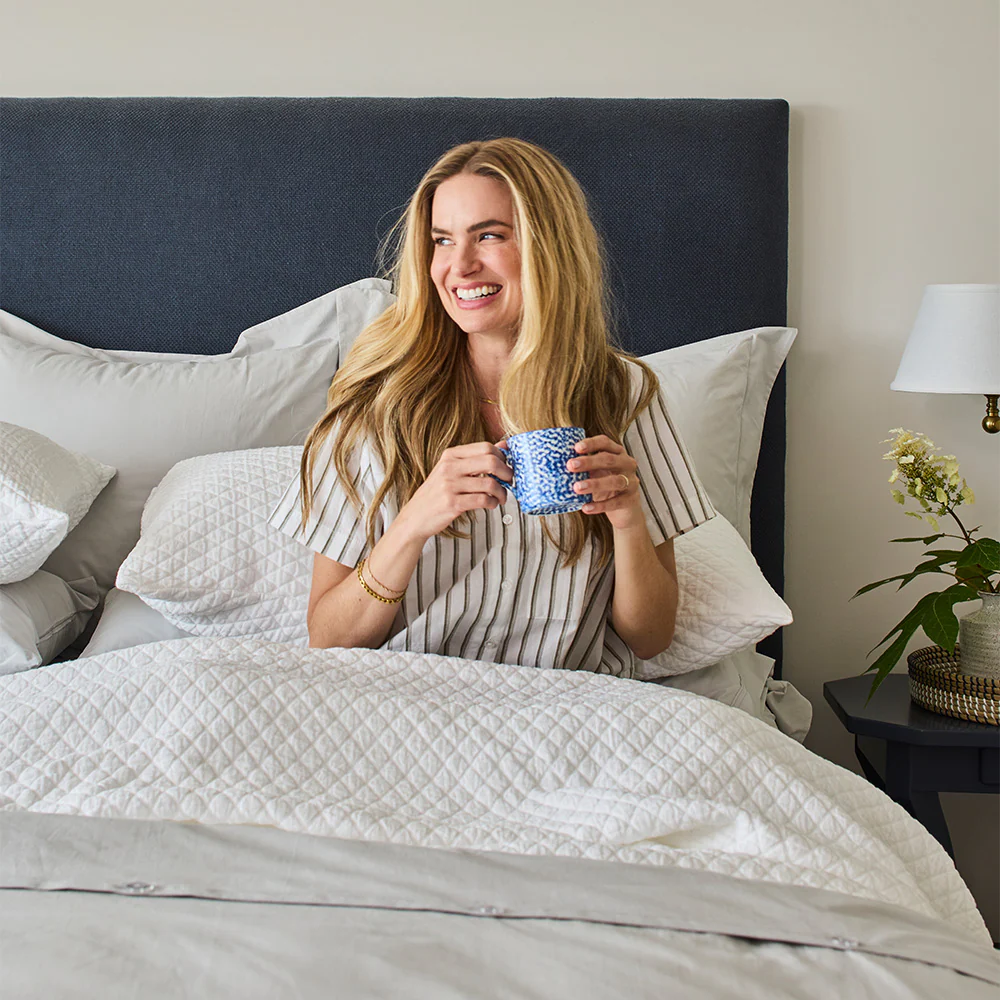 Diamond Matelassé Coverlet & Shams Bundle - Image 5