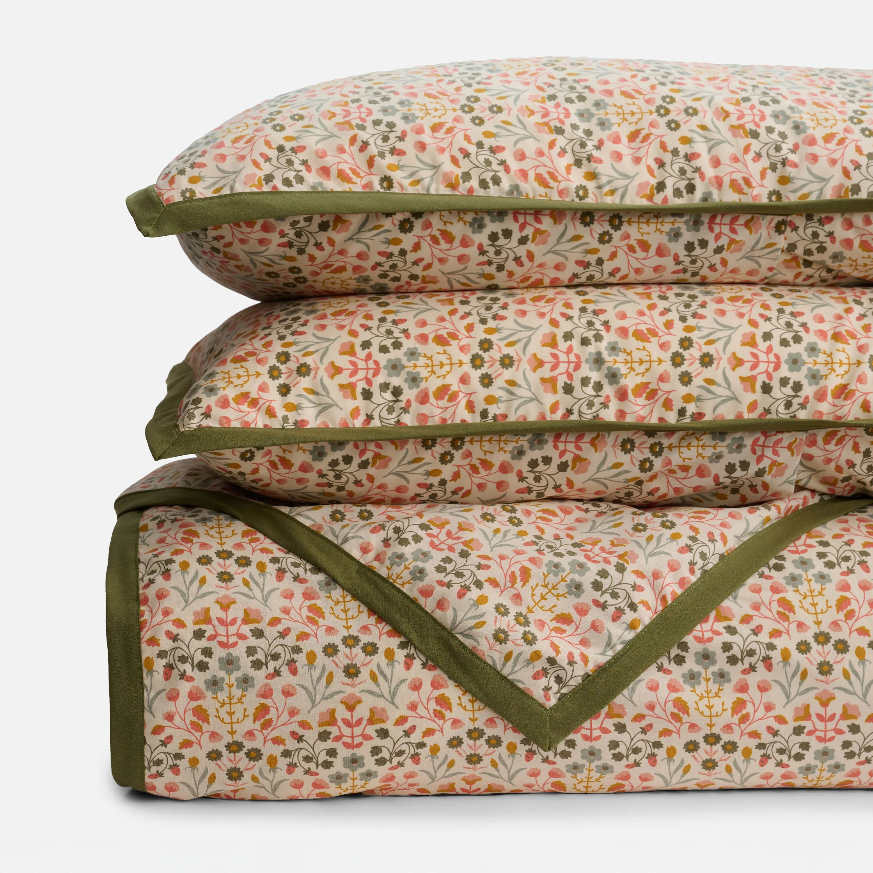 Lula Floral Print Duvet & Shams Bundle - Image 2