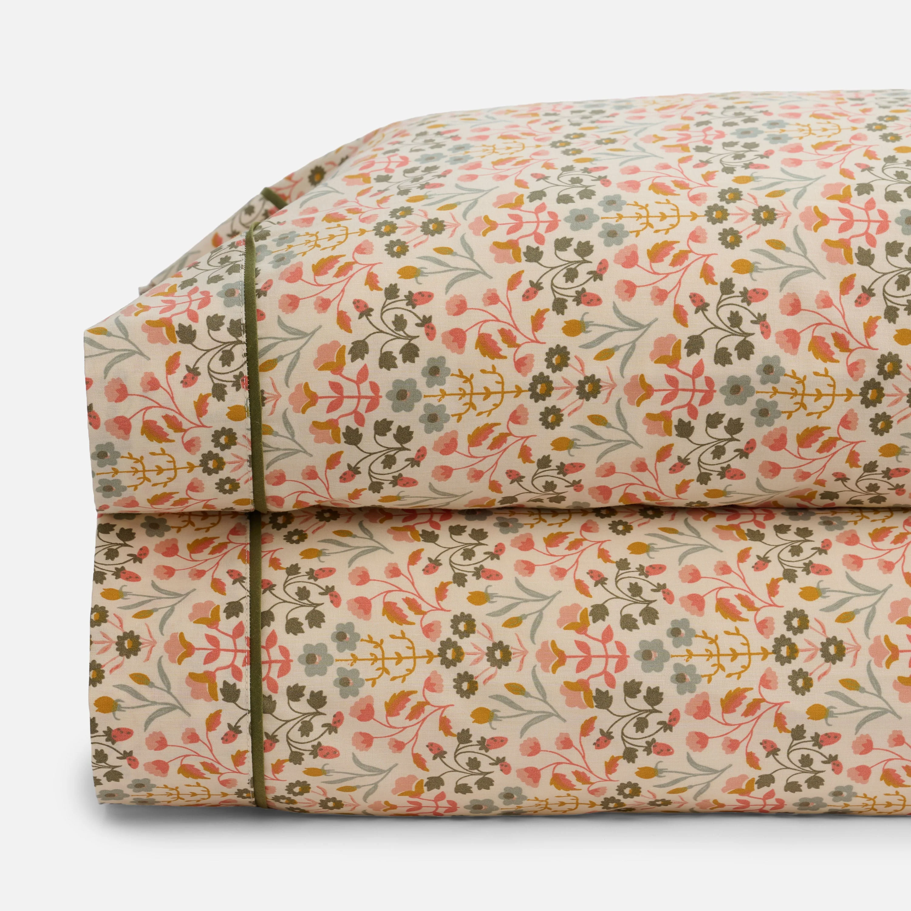 Lula Floral Print Pillowcase Set